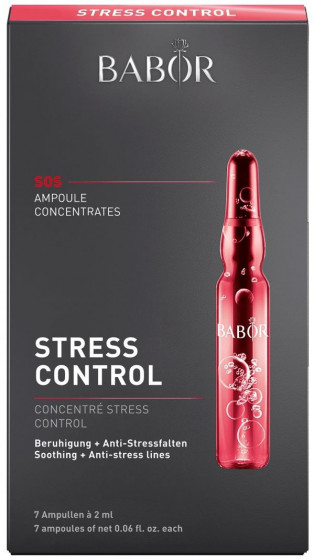 Babor Stress Control Ampoule Concentrates - Ампули "Контроль Стресу"