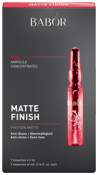 Babor Matte Finish Ampoule Concentrates - Ампули матуючі