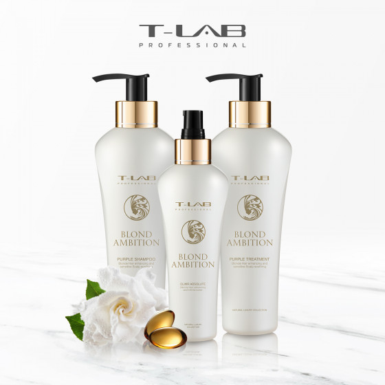 T-LAB Professional Blond Ambition Elixir Absolute - Еліксир для світлого та освітленого волосся - 3