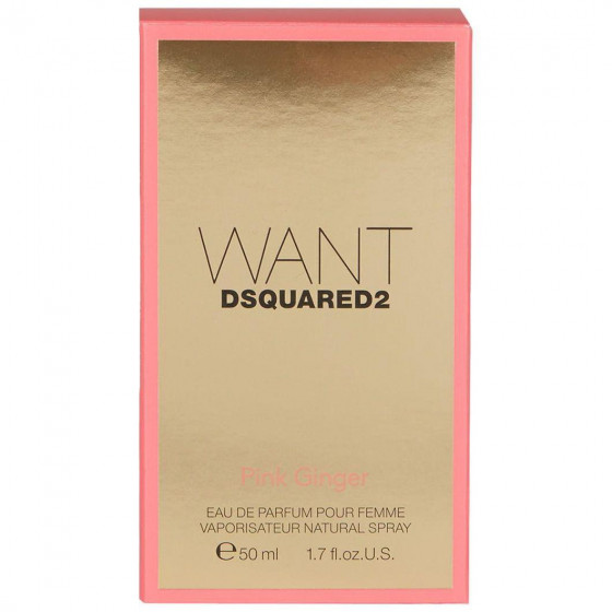 Dsquared2 Want Pink Ginger - Парфумована вода - 3