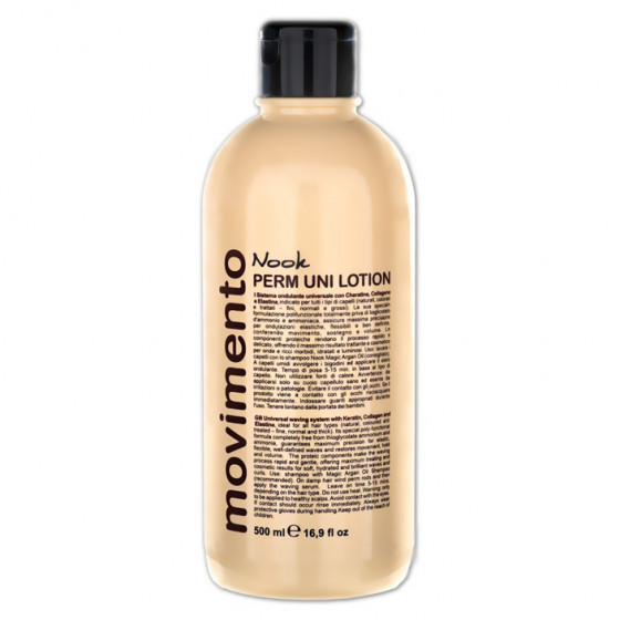 Nook Movimento Perm Uni Lotion - Лосьйон для завивки без аміаку з кератином і колагеном