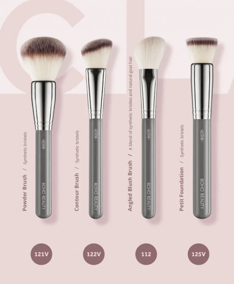 Paese Boho Beauty Angled Blush Brush №112 - Пензель для рум'ян та контурингу - 3