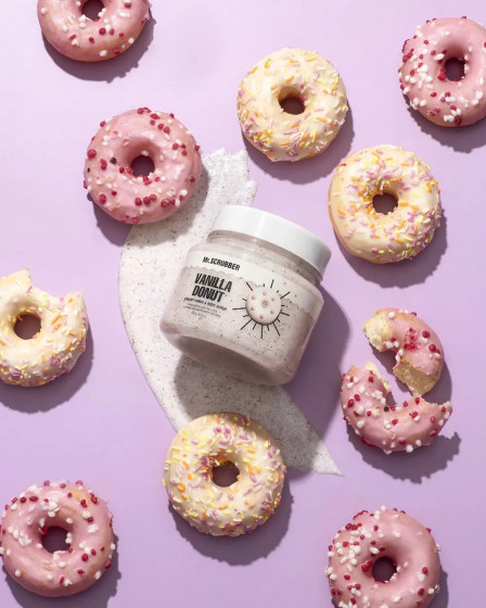 Mr.Scrubber Vanila Donut Creamy Hands & Body Scrub - Крем-скраб для рук та тіла з ароматом ванільного пончика - 1