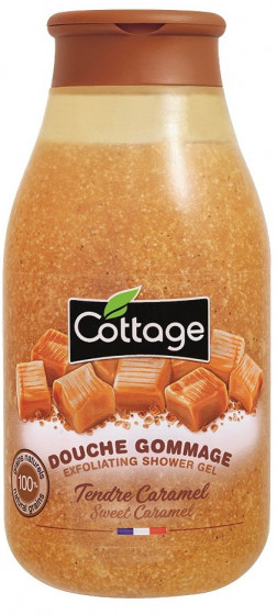 Cottage Sweet Caramel Exfoliating Shower Gel - Гель-ексфоліант "Солодка карамель"