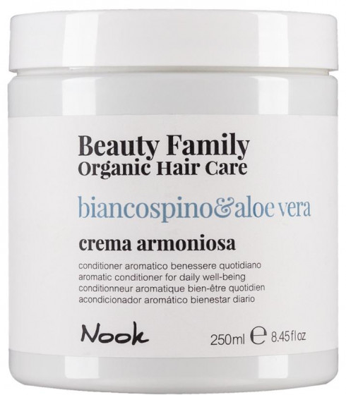 Nook Beauty Family Organic biancospino&aloe vera Conditioner - Кондиціонер для чутливої ​​шкіри голови