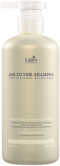 La'dor Ash Silver Shampoo для светлых волос - Зволожуючий відтіночний шампунь