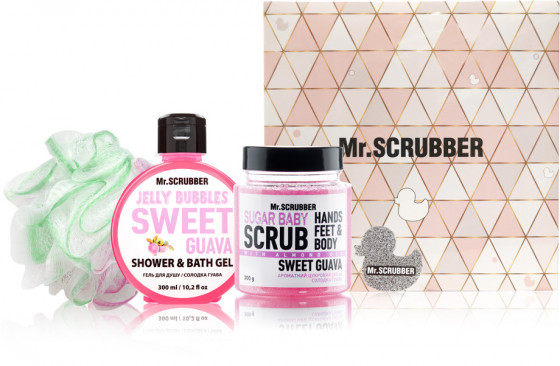 Mr.Scrubber "Sweet Guava" Gift Set - Подарунковий набір