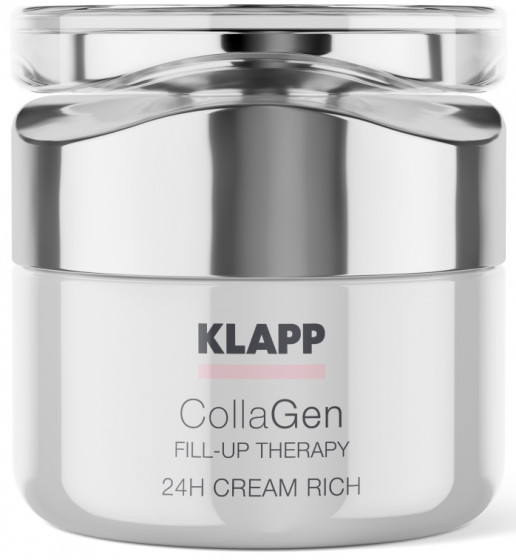 Klapp CollaGen Fill-Up Therapy 24h Cream Rich - Поживний крем з колагеном