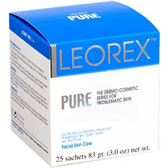 Leorex Pure Mask - Гіпоалергенна нано-маска для очищення шкіри