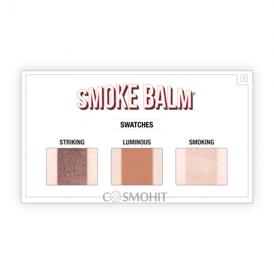 TheBalm Smoke Balm Vol. 4 Foiled Eyeshadow Palette - Палетка тіней - 1