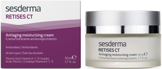 Sesderma Retises Anti-Aging Moisturizing Cream Ct - Антивіковий зволожуючий крем проти зморшок - 1