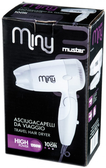 Dikson Muster Travel Hair Dryer - Міні-фен для волосся - 3