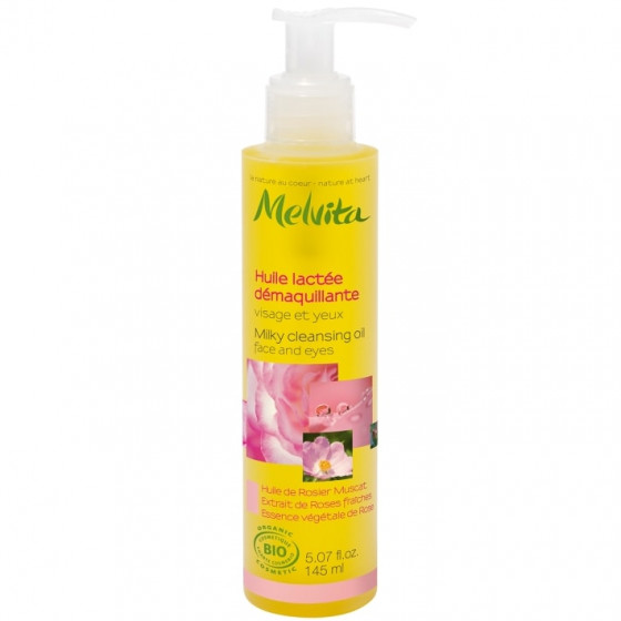 Melvita Nectar De Rose Milky Cleansing Oil - Олія для зняття макіяжу "Рожевий нектар"