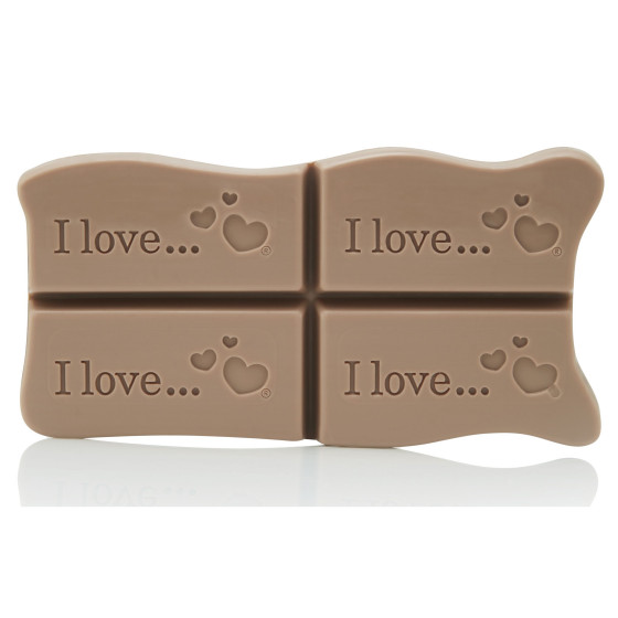 I Love Chocolate Fudge Cake Smash Bar Soap - Мило "Шоколадне тістечко" - 3