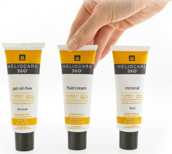 Cantabria Heliocare 360º Fluid Cream SPF50+ - Сонцезахисний крем-флюїд для всіх типів шкіри - 4