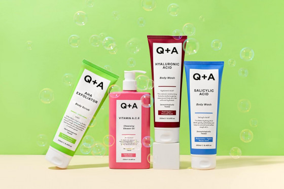 Q+A Hyaluronic Acid Body Wash - Очищуючий гель для тіла з гіалуроновою кислотою - 8