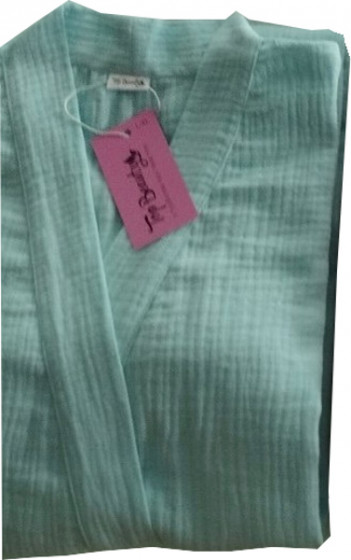 Top Beauty Muslin Kimono Robe (L-XL) - Мусліновий халат-кімоно