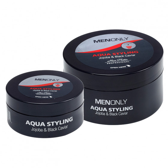 Mon Platin DSM Men Only Aqua Styling Hair Wax Jojoba & Black Caviar - Віск для укладки волосся