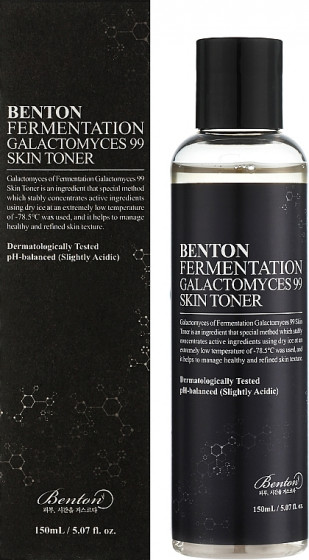 Benton Fermentation Galactomyces 99 Skin Toner - Ферментований тонер з галактоміцетами 99% - 1