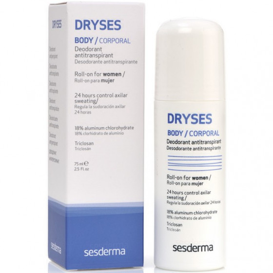 Sesderma Dryses Deodorant for Women - Кульковий деодорант для жінок