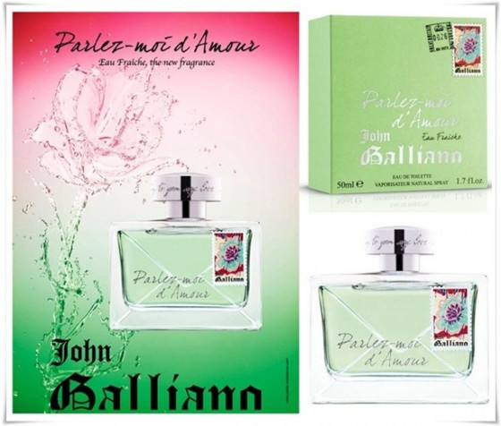 John Galliano Parlez-Moi d’Amour Eau Fraiche - Туалетна вода - 3