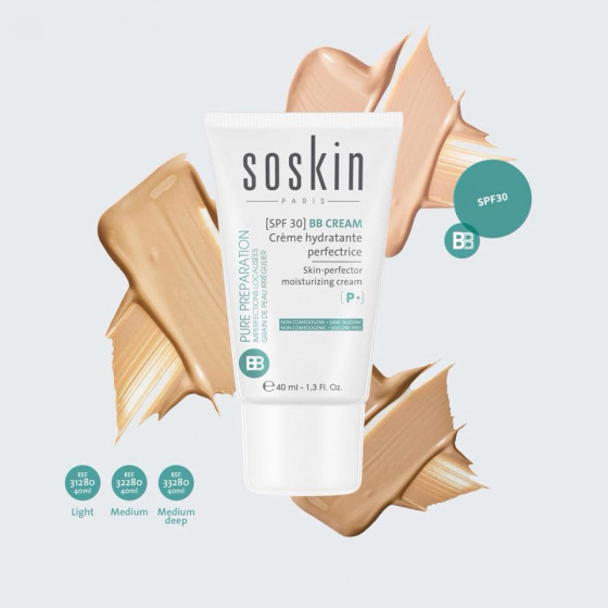 Soskin BB Cream Skin-Perfector Moisturizing Cream - BB-крем для обличчя з тоном - 3