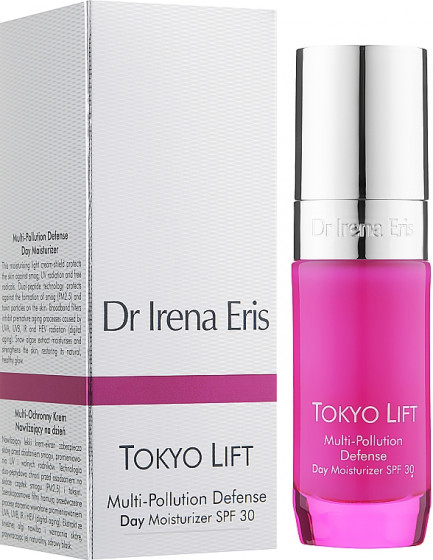 Dr. Irena Eris Tokyo Lift Multi-Pollution Defense Day Moisturizer SPF 30 - Денний зволожуючий крем для обличчя SPF 30 - 1