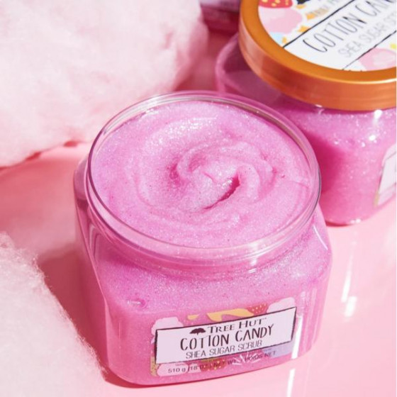 Tree Hut Cotton Candy Sugar Scrub - Скраб для тіла "Цукрова вата" - 1