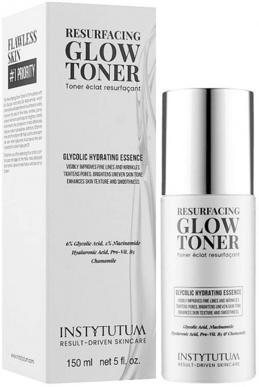 Instytutum Resurfacing Glow Toner - Тонер з гліколевою кислотою - 1