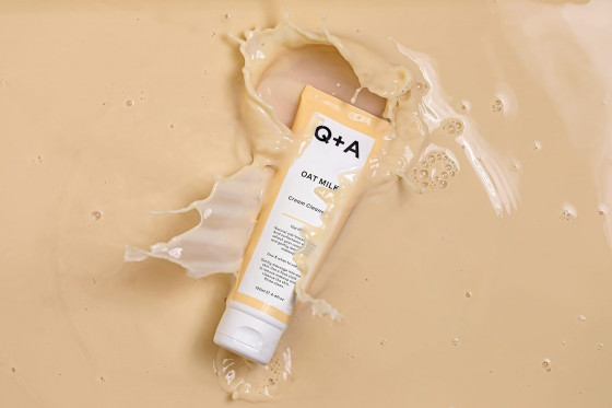 Q+A Oat Milk Cream Cleanser - Очищувальний засіб з вівсяним молочком - 2