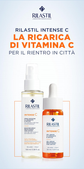 Rilastil Intense C Gel Serum - Антиоксидантна освітлююча гель-сироватка з вітаміном С - 1