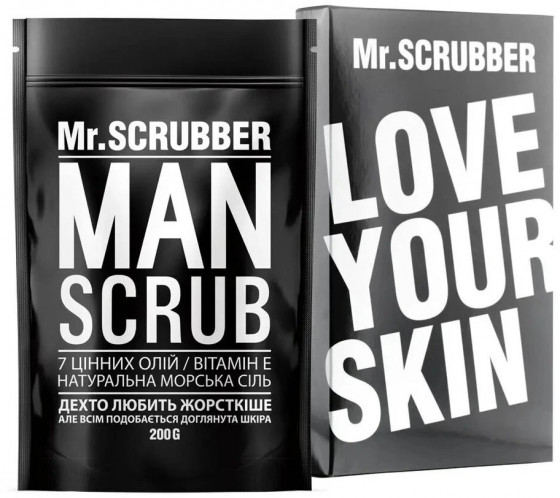 Mr.Scrubber Man Coffee Bean Scrub - Кавовий скраб для тіла