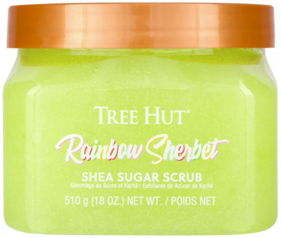 Tree Hut Rainbow Sherbet Sugar Scrub - Скраб для тіла "Райдужний шербет"