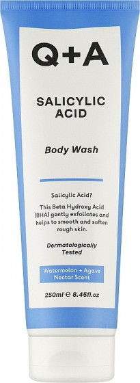 Q+A Salicylic Acid Body Wash - Очищуючий гель для тіла з саліциловою кислотою