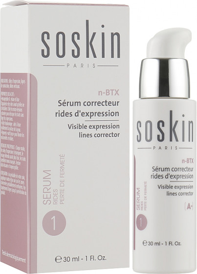 Soskin N-BTX Visible Expression Lines Corrector - Гель для обличчя від мімічних зморшок - 1