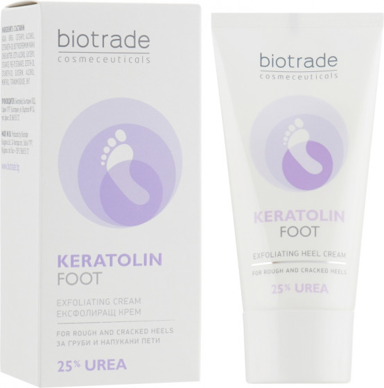 Biotrade Keratolin Foot Exfoliating Heel Cream - Крем для ніг з 25% сечовиною - 1