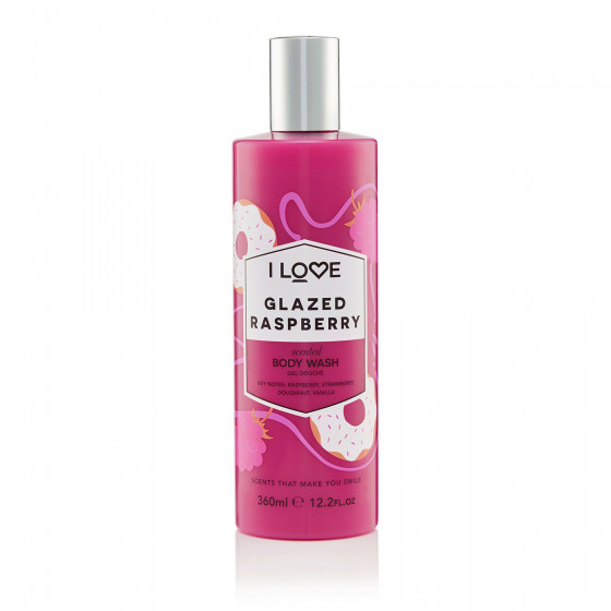 I Love Glazed Raspberry Bodywash - Гель для душу "Глазурована малина"