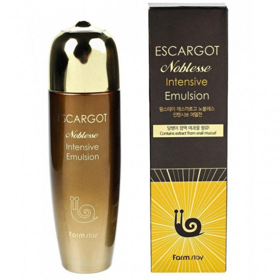 FarmStay Escargot Noblesse Intensive Emulsion - Емульсія з равликовим муцином - 2