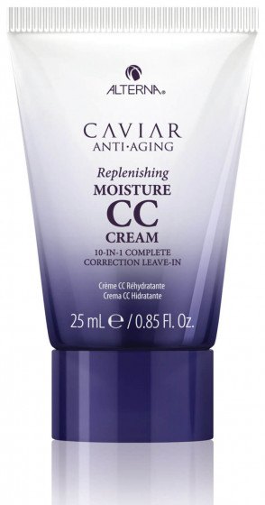 Alterna Caviar Anti-Aging Replenishing Moisture CC Cream - Незмивний термозахисний CC крем для зволоження і відновлення волосся з екстрактом чорної ікри