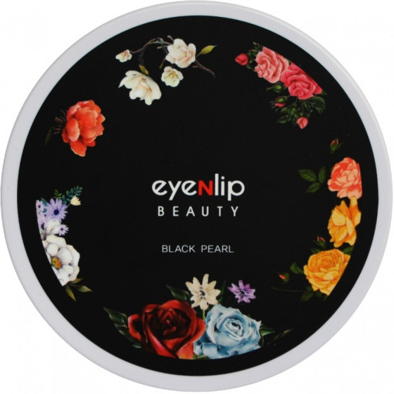 Eyenlip Black Pearl Hydrogel Eye Patch - Гідрогелеві патчі з пудрою чорних перлів для шкіри навколо очей - 1