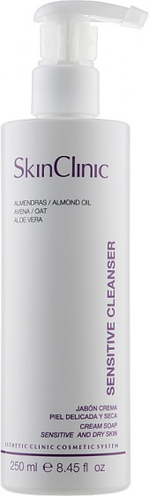 SkinClinic Sensitive Cleanser Cream Soap - Ніжний очищуючий засіб для чутливої ​​шкіри