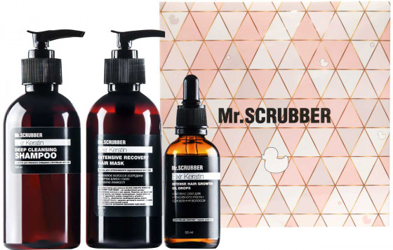 Mr.Scrubber Elixir Keratin Gift Set - Подарунковий набір для волосся "Кератинове відновлення"