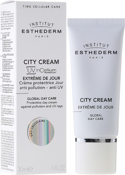 Institut Esthederm City Cream Protective Day Cream - Денний захисний крем для обличчя - 1