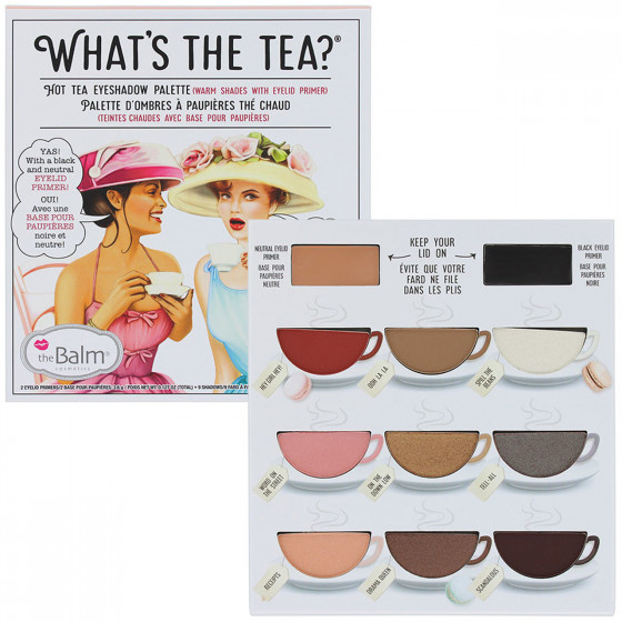 TheBalm What's the Tea? Hot Tea Palette - Палетка тіней для повік - 3