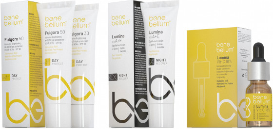 Skin Tech Bene Bellum Fulgora SPF50+ - Інтенсивний освітлюючий крем із внутрішнім та зовнішнім фотозахистом - 2