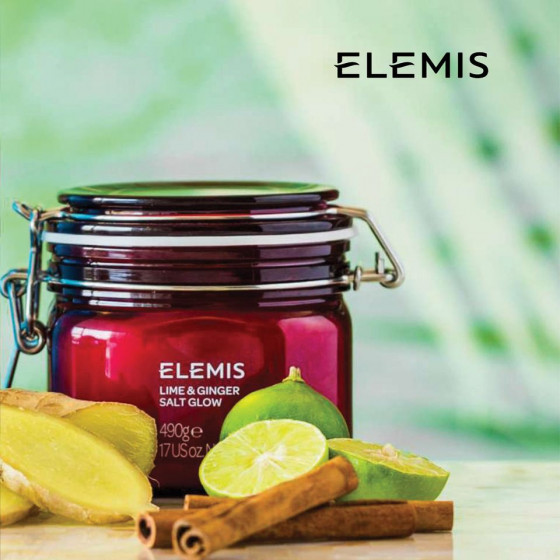 Elemis Exotic Lime & Ginger Salt Glow - Сольовий пілінг для тіла "Лайм-Імбир" - 1