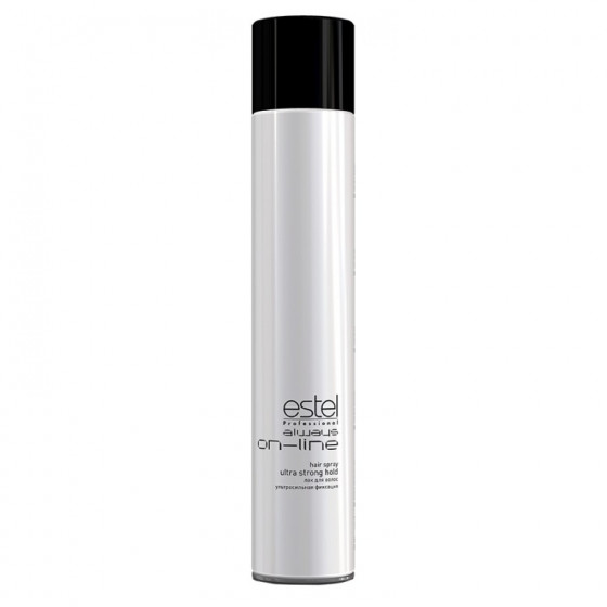 Estel Professional Always On-Line Hair Spray Ultra Strong Hold - Лак для волосся ультрасильної фіксації