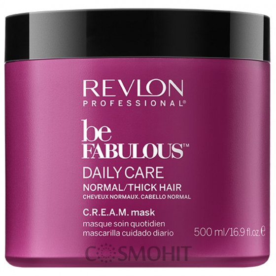 Revlon Professional Be Fabulous C.R.E.A.M. Mask - Маска для нормального та густого волосся