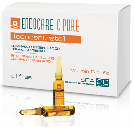 Cantabria Endocare C Pure Concentrate - Регенеруючий омолоджуючий концентрат з вітаміном C