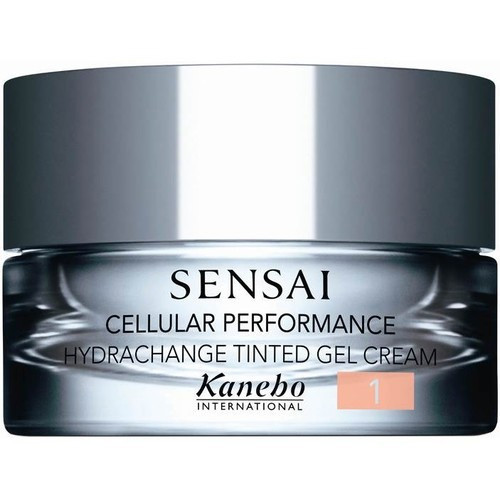 Kanebo Sensai Cellular Performance Hydrachange Tinted Gel-Cream - Зволожуючий тональний крем-гель №3 (Soft Almond)